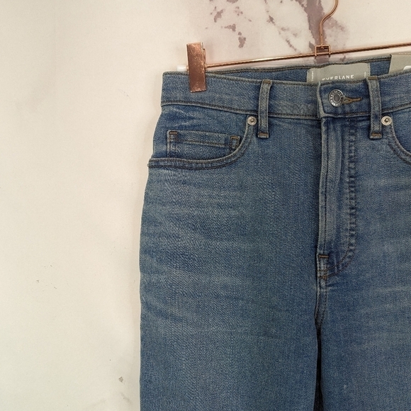 Everlane Skinny Jean Womens 23 Tall The High Rise Denim Mid Light Wash NEW - Picture 3 of 11